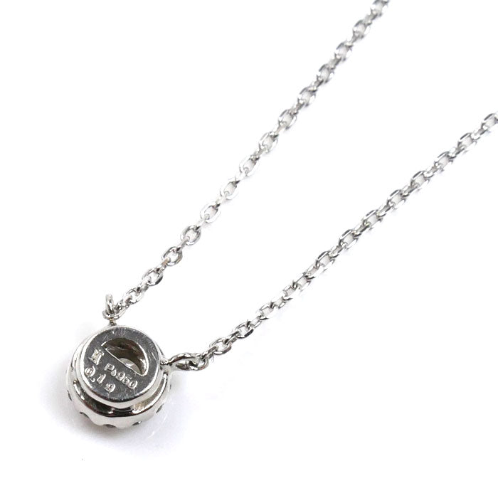 Vendome Aoyama ヴァンドーム青山 Pt950/Pt850 プラチナ グレース  ネックレス ダイヤモンド0.19ct 2.4g 40cm レディース【中古】
