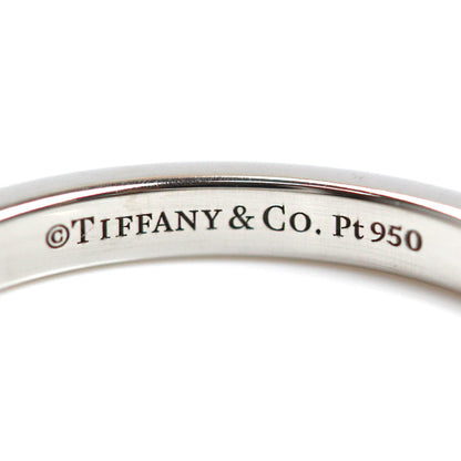 TIFFANY&Co. ティファニー Pt950プラチナ クラシックバンド 3Pダイヤ リング・指輪 61000879 ダイヤモンド 9号 3.2g レディース【中古】【美品】
