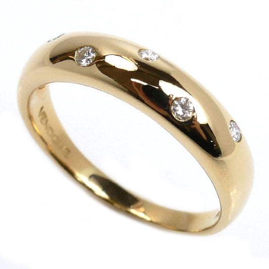 Vendome Aoyama ヴァンドーム青山 K18YG イエローゴールド リング・指輪 ダイヤモンド 7号 2.3g レディース【中古】【美品】