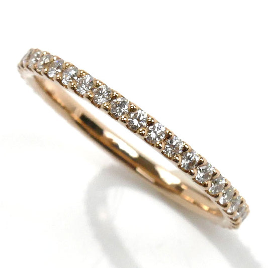STAR JEWELRY スタージュエリー K18PG ピンクゴールド プレミアム フルエタニティ リング・指輪 2PR0588-1 ダイヤモンド0.30ct 5号 0.9g レディース【中古】