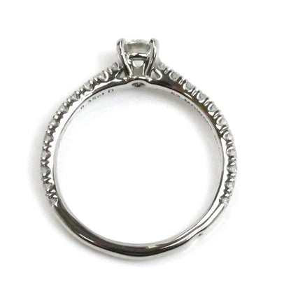 CARTIER カルティエ Pt950プラチナ ソリテール 1895 ハーフエタニティ リング・指輪 ダイヤモンド0.35ct 12号 52 2.9g レディース【中古】【美品】