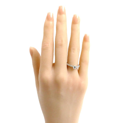 CARTIER カルティエ Pt950プラチナ ソリテール 1895 ハーフエタニティ リング・指輪 ダイヤモンド0.35ct 12号 52 2.9g レディース【中古】【美品】