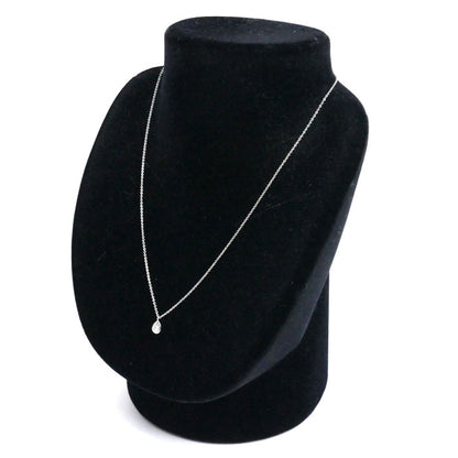 TIFFANY&Co. ティファニー Pt950プラチナ バイザヤード 1Pダイヤ ネックレス 60146410 2.7g 40cm レディース【中古】