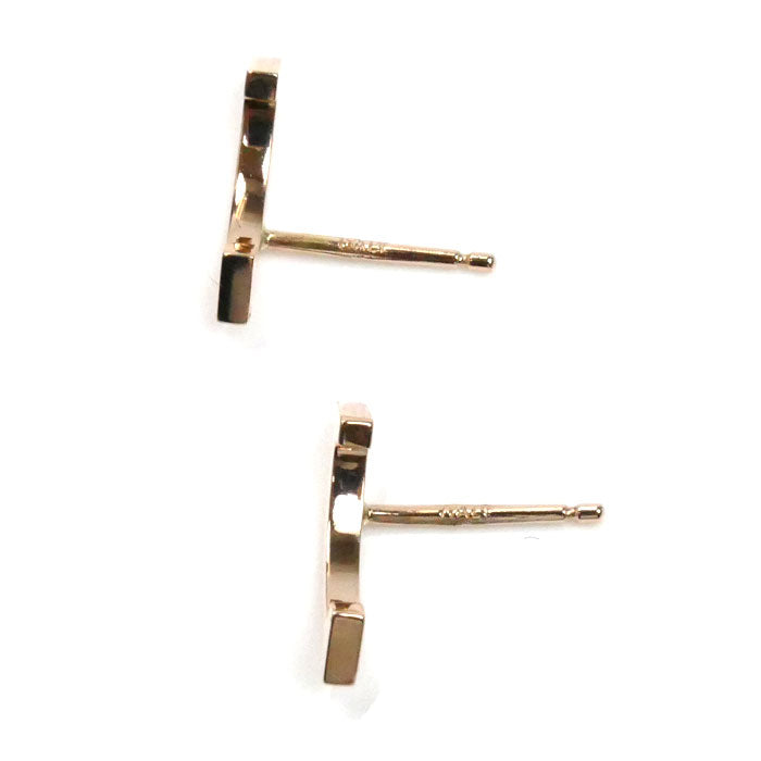 TIFFANY&Co. ティファニー K18PG ピンクゴールド Tスマイル ピアス 60150754 1.2g レディース【中古】