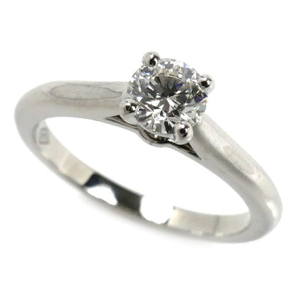 CARTIER カルティエ Pt950プラチナ ソリテール 1895  1Pダイヤ リング・指輪 ダイヤモンド0.37ct 7号 47 3.5g レディース【中古】【美品】