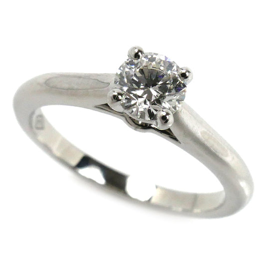 CARTIER カルティエ Pt950プラチナ ソリテール 1895  1Pダイヤ リング・指輪 ダイヤモンド0.37ct 7号 47 3.5g レディース【中古】【美品】