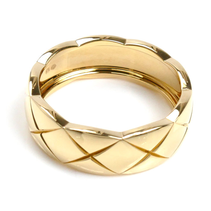 CHANEL シャネル K18YG イエローゴールド ココクラッシュ リング・指輪 J10571 16号 56 6.5g レディース【中古】【美品】