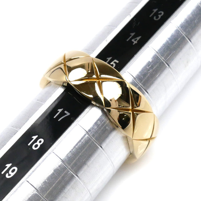 CHANEL シャネル K18YG イエローゴールド ココクラッシュ リング・指輪 J10571 16号 56 6.5g レディース【中古】【美品】