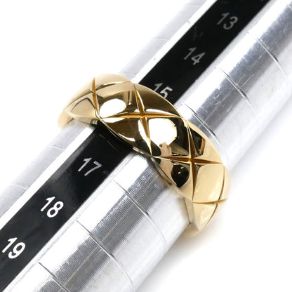 CHANEL シャネル K18YG イエローゴールド ココクラッシュ リング・指輪 J10571 16号 56 6.5g レディース【中古】【美品】