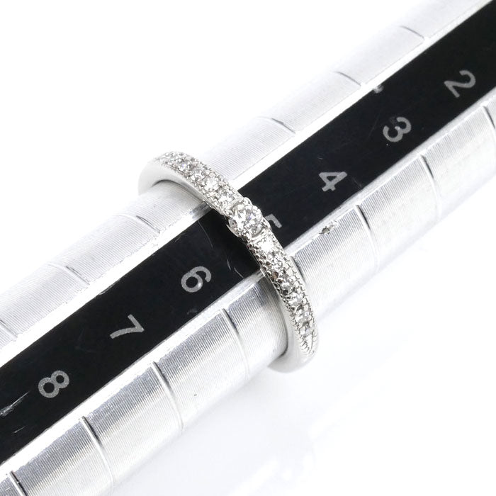 EXELCO エクセルコダイヤモンド Pt950プラチナ リング・指輪 ダイヤモンド0.107ct 5.5号 2.6g レディース【中古】【美品】