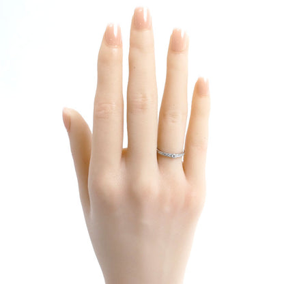 EXELCO エクセルコダイヤモンド Pt950プラチナ リング・指輪 ダイヤモンド0.107ct 5.5号 2.6g レディース【中古】【美品】