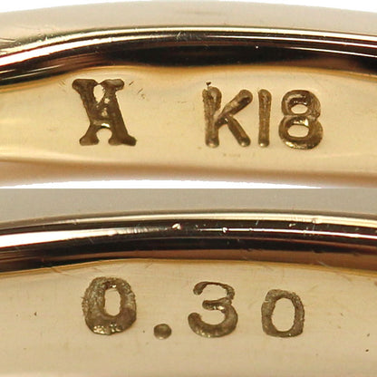 Vendome Aoyama ヴァンドーム青山 K18YG イエローゴールド ハーフエタニティ ダイヤ リング・指輪 AGVR956707DI ダイヤモンド0.30ct 13号 2.0g レディース【中古】