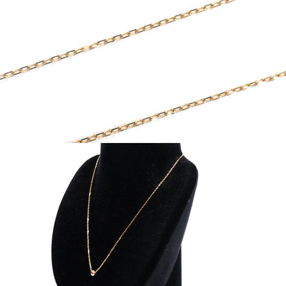 CARTIER カルティエ K18PG ピンクゴールド ダムール ピンクサファイア ネックレス B7218400 2.9g 41cm レディース【中古】【美品】