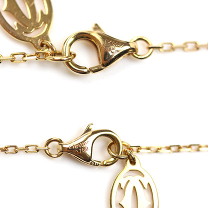 CARTIER カルティエ K18PG ピンクゴールド ダムール ピンクサファイア ネックレス B7218400 2.9g 41cm レディース【中古】【美品】