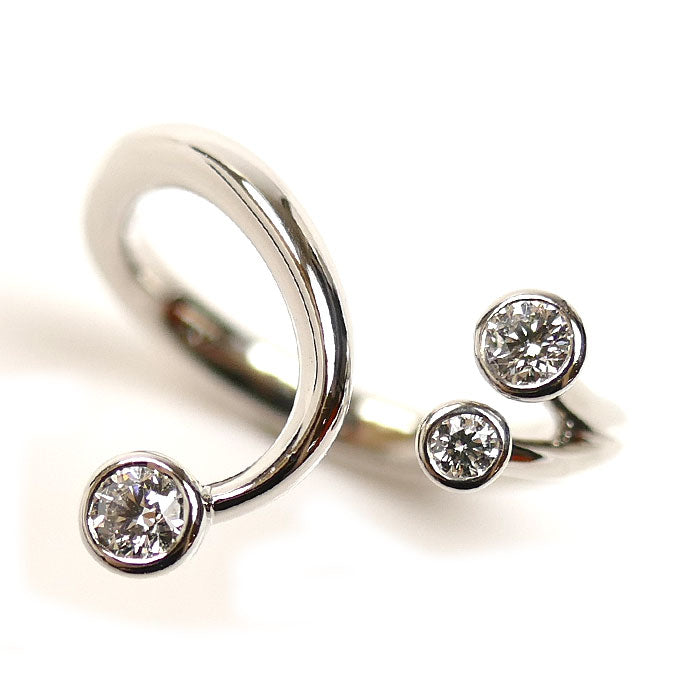 小寺智子 Pt900プラチナ スノーイング ナイト ダイヤ リング・指輪 ダイヤモンド0.16ct 5号 3.4g レディース【中古】【美品】