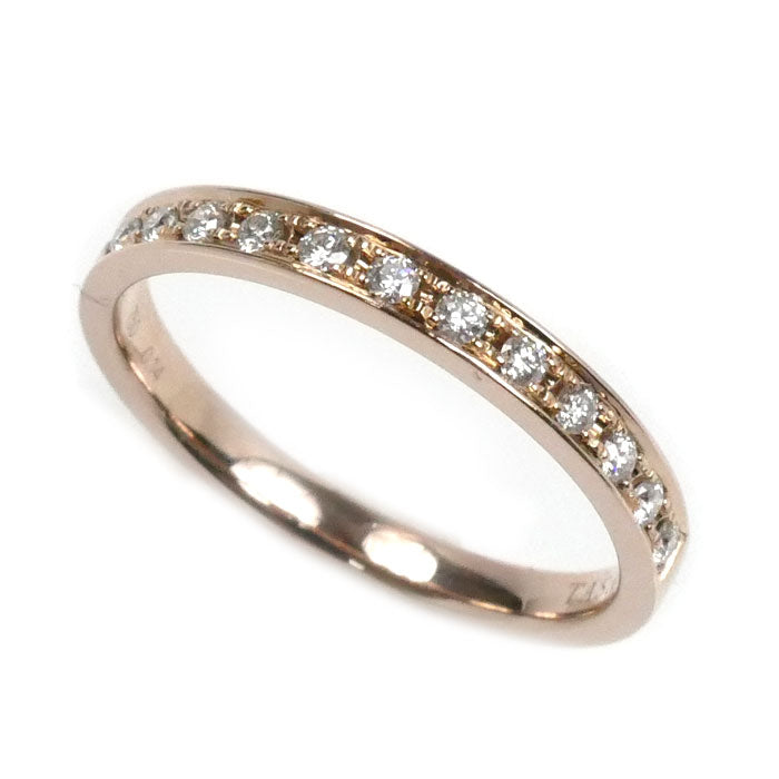 TASAKI タサキ K18PG ピンクゴールド スペランザ ハーフエタニティ 23 リング・指輪 RD-F571-18KSG ダイヤモンド0.14ct 11号 2.2g SAKURAGOLD レディース【中古】【美品】