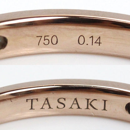 TASAKI タサキ K18PG ピンクゴールド スペランザ ハーフエタニティ 23 リング・指輪 RD-F571-18KSG ダイヤモンド0.14ct 11号 2.2g SAKURAGOLD レディース【中古】【美品】