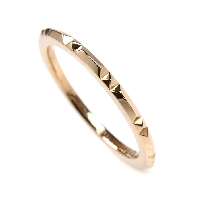 TIFFANY&Co. ティファニー K18PG ピンクゴールド Tトゥルー バンドリング リング・指輪 9号 1.9g レディース【中古】【美品】