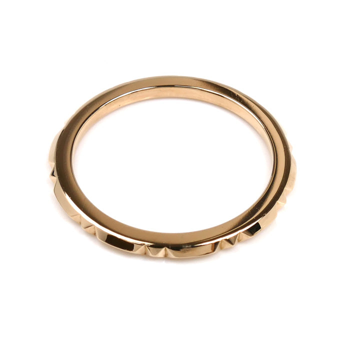 TIFFANY&Co. ティファニー K18PG ピンクゴールド Tトゥルー バンドリング リング・指輪 9号 1.9g レディース【中古】【美品】