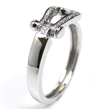 FRED フレッド K18WG ホワイトゴールド フォース10 ダイヤ リング・指輪 4B0379 ダイヤモンド 16.5号 57 4.7g ユニセックス【中古】【美品】