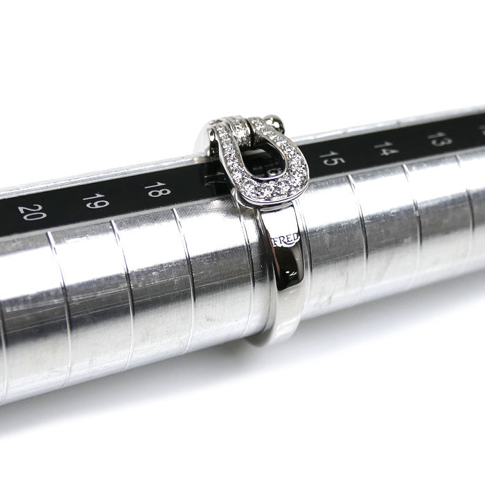 FRED フレッド K18WG ホワイトゴールド フォース10 ダイヤ リング・指輪 4B0379 ダイヤモンド 16.5号 57 4.7g ユニセックス【中古】【美品】