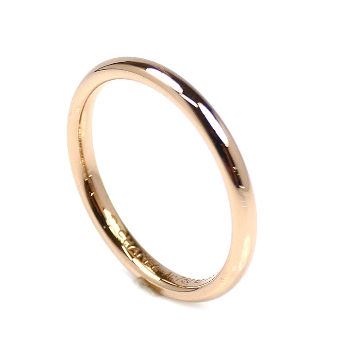 CHANEL シャネル K18PG ピンクゴールド ジョン パリジャン リング・指輪 J10403 7号 47 1.9g レディース【中古】【美品】