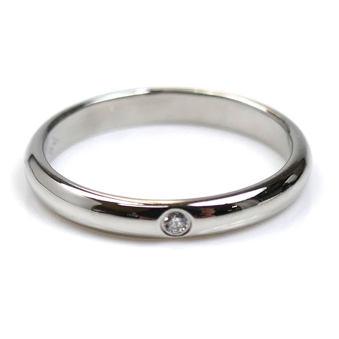 CARTIER カルティエ Pt950プラチナ 1895 ウェディング 1P ダイヤ リング・指輪 B4057746 ダイヤモンド 6号 46 2.5g レディース【中古】【美品】