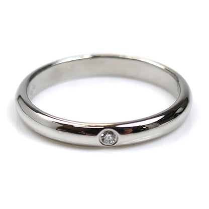 CARTIER カルティエ Pt950プラチナ 1895 ウェディング 1P ダイヤ リング・指輪 B4057746 ダイヤモンド 6号 46 2.5g レディース【中古】【美品】