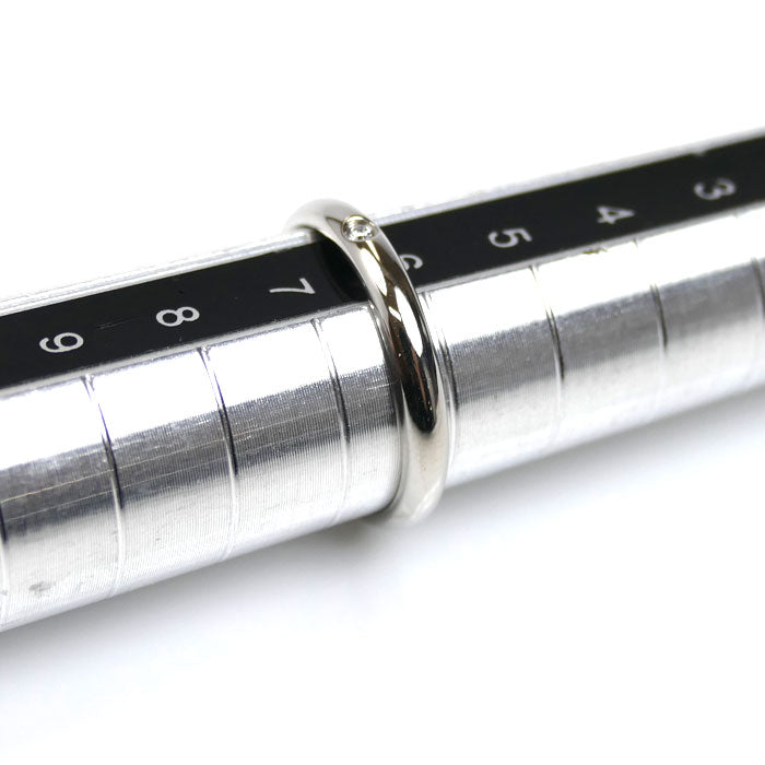 CARTIER カルティエ Pt950プラチナ 1895 ウェディング 1P ダイヤ リング・指輪 B4057746 ダイヤモンド 6号 46 2.5g レディース【中古】【美品】