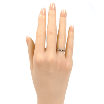 CARTIER カルティエ Pt950プラチナ 1895 ウェディング 1P ダイヤ リング・指輪 B4057746 ダイヤモンド 6号 46 2.5g レディース【中古】【美品】
