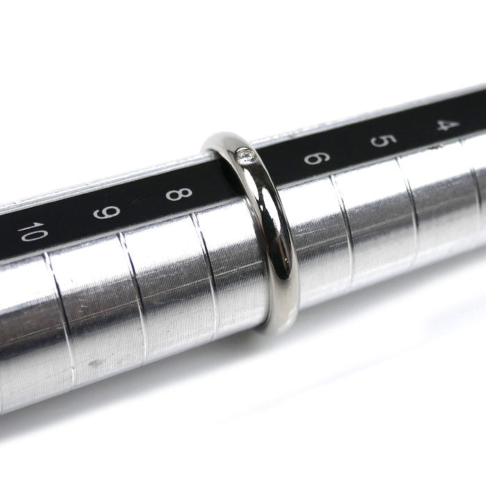 CARTIER カルティエ Pt950プラチナ 1895 ウェディング 1P ダイヤ リング・指輪 B4057747 ダイヤモンド 7号 47 2.8g レディース【中古】【美品】