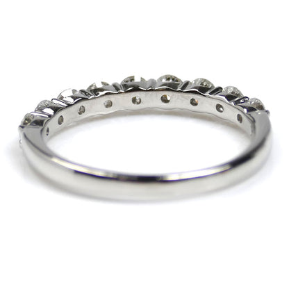 Vendome Aoyama ヴァンドーム青山 Pt950プラチナ ハーフエタニティ リング・指輪 ダイヤモンド0.62ct 10号 2.5g レディース【中古】【美品】