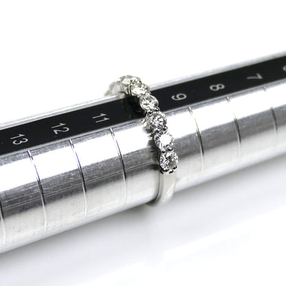 Vendome Aoyama ヴァンドーム青山 Pt950プラチナ ハーフエタニティ リング・指輪 ダイヤモンド0.62ct 10号 2.5g レディース【中古】【美品】