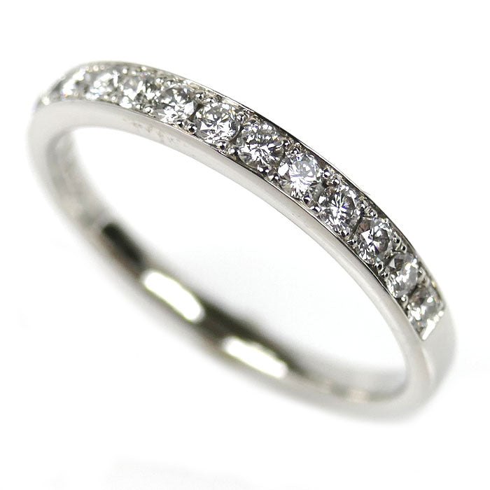 Vendome Aoyama ヴァンドーム青山 Pt950プラチナ ハーフエタニティ リング・指輪 APVR036109DI ダイヤモンド0.30ct 15号 3.4g レディース【中古】【美品】