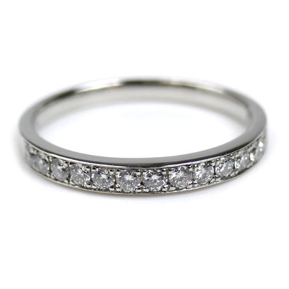 Vendome Aoyama ヴァンドーム青山 Pt950プラチナ ハーフエタニティ リング・指輪 APVR036109DI ダイヤモンド0.30ct 15号 3.4g レディース【中古】【美品】