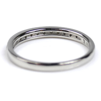 Vendome Aoyama ヴァンドーム青山 Pt950プラチナ ハーフエタニティ リング・指輪 APVR036109DI ダイヤモンド0.30ct 15号 3.4g レディース【中古】【美品】