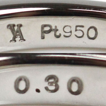 Vendome Aoyama ヴァンドーム青山 Pt950プラチナ ハーフエタニティ リング・指輪 APVR036109DI ダイヤモンド0.30ct 15号 3.4g レディース【中古】【美品】