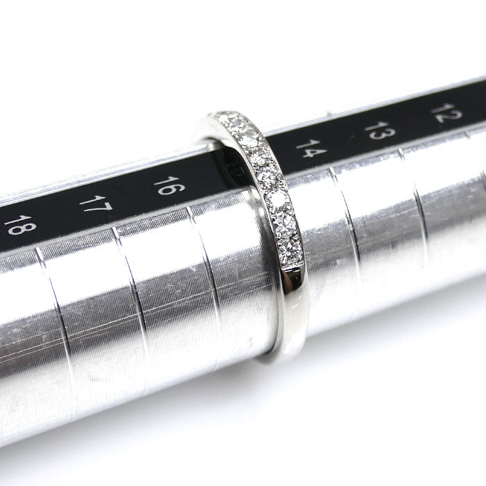 Vendome Aoyama ヴァンドーム青山 Pt950プラチナ ハーフエタニティ リング・指輪 APVR036109DI ダイヤモンド0.30ct 15号 3.4g レディース【中古】【美品】