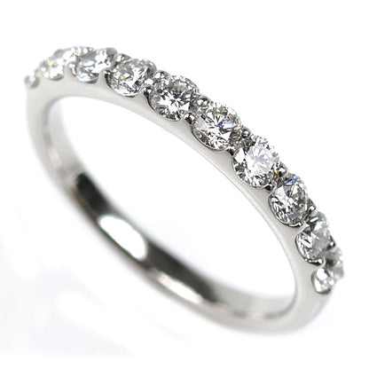 Vendome Aoyama ヴァンドーム青山 Pt950プラチナ ハーフエタニティ リング・指輪 APVR048309DI ダイヤモンド0.66ct 15号 4.5g レディース【中古】【美品】