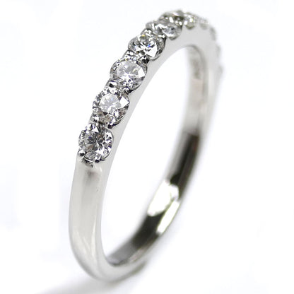 Vendome Aoyama ヴァンドーム青山 Pt950プラチナ ハーフエタニティ リング・指輪 APVR048309DI ダイヤモンド0.66ct 15号 4.5g レディース【中古】【美品】