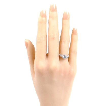 STAR JEWELRY スタージュエリー Pt950プラチナ エクリプス リング・指輪 1PR0427 ダイヤモンド0.202ct/0.19ct 10号 4.7g レディース【中古】【美品】