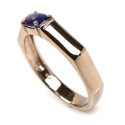 Vendome Aoyama ヴァンドーム青山 K18PG ピンクゴールド リング・指輪 アイオライト 15号 3.7g レディース【中古】【美品】