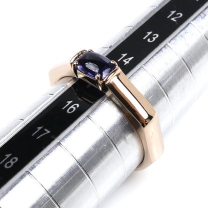 Vendome Aoyama ヴァンドーム青山 K18PG ピンクゴールド リング・指輪 アイオライト 15号 3.7g レディース【中古】【美品】