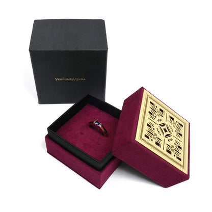 Vendome Aoyama ヴァンドーム青山 K18PG ピンクゴールド リング・指輪 アイオライト 15号 3.7g レディース【中古】【美品】