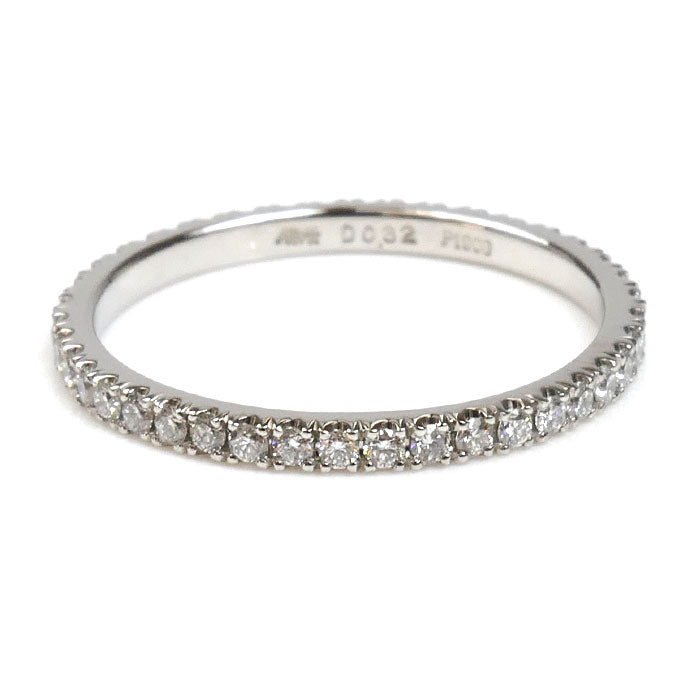 AHKAH アーカー Pt900プラチナ フルエタニティ ティナ リング・指輪 VC0737310200 ダイヤモンド0.32ct 9号 1.6g レディース【中古】【美品】