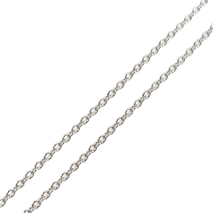 Ponte Vecchio ポンテヴェキオ K18WG ホワイトゴールド カラーサファイア ネックレス サファイア0.73ct ダイヤモンド0.15ct 5.2g 36/40cm レディース【中古】【美品】