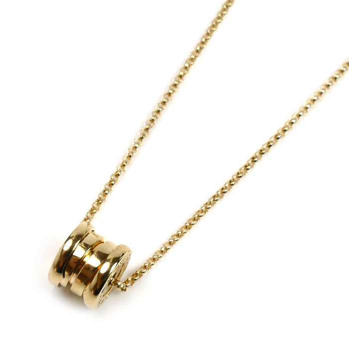 BVLGARI ブルガリ K18YG イエローゴールド B-ZERO1 ビーゼロワン ネックレス 359730 7.1g 38/42/45cm レディース【中古】【美品】