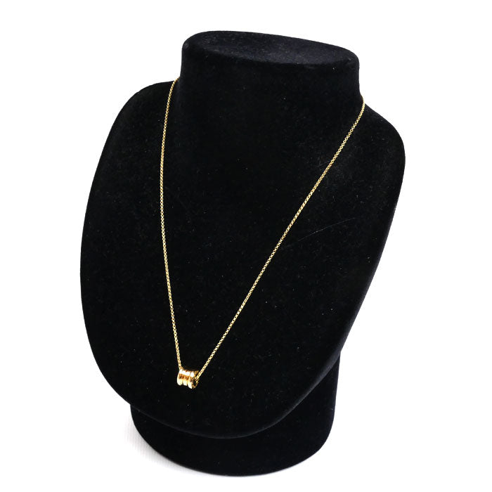 BVLGARI ブルガリ K18YG イエローゴールド B-ZERO1 ビーゼロワン ネックレス 359730 7.1g 38/42/45cm レディース【中古】【美品】