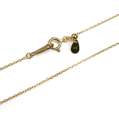 Vendome Aoyama ヴァンドーム青山 K18YG イエローゴールド グレース ネックレス ダイヤモンド0.30ct/0.07ct 2.4g 45cm レディース【中古】