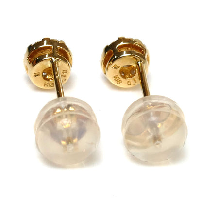 Vendome Aoyama ヴァンドーム青山 K18YG イエローゴールド ガーランド ピアス AGVA1292__DI ダイヤモンド0.10ct/0.10ct 0.6g レディース【中古】